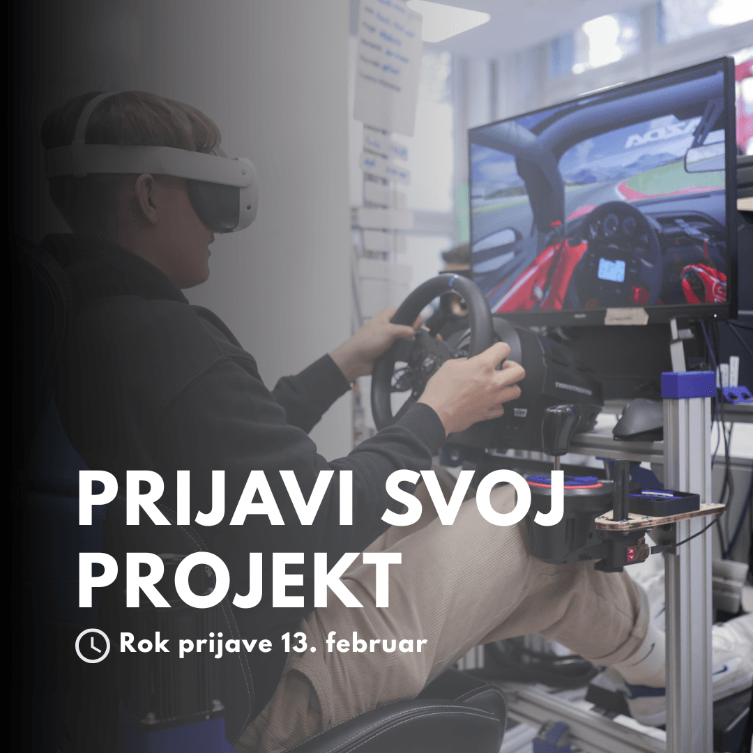 Razpis za izvedbo študentskih projektov v Peskovniku zimski semester š.l. 2026/2027